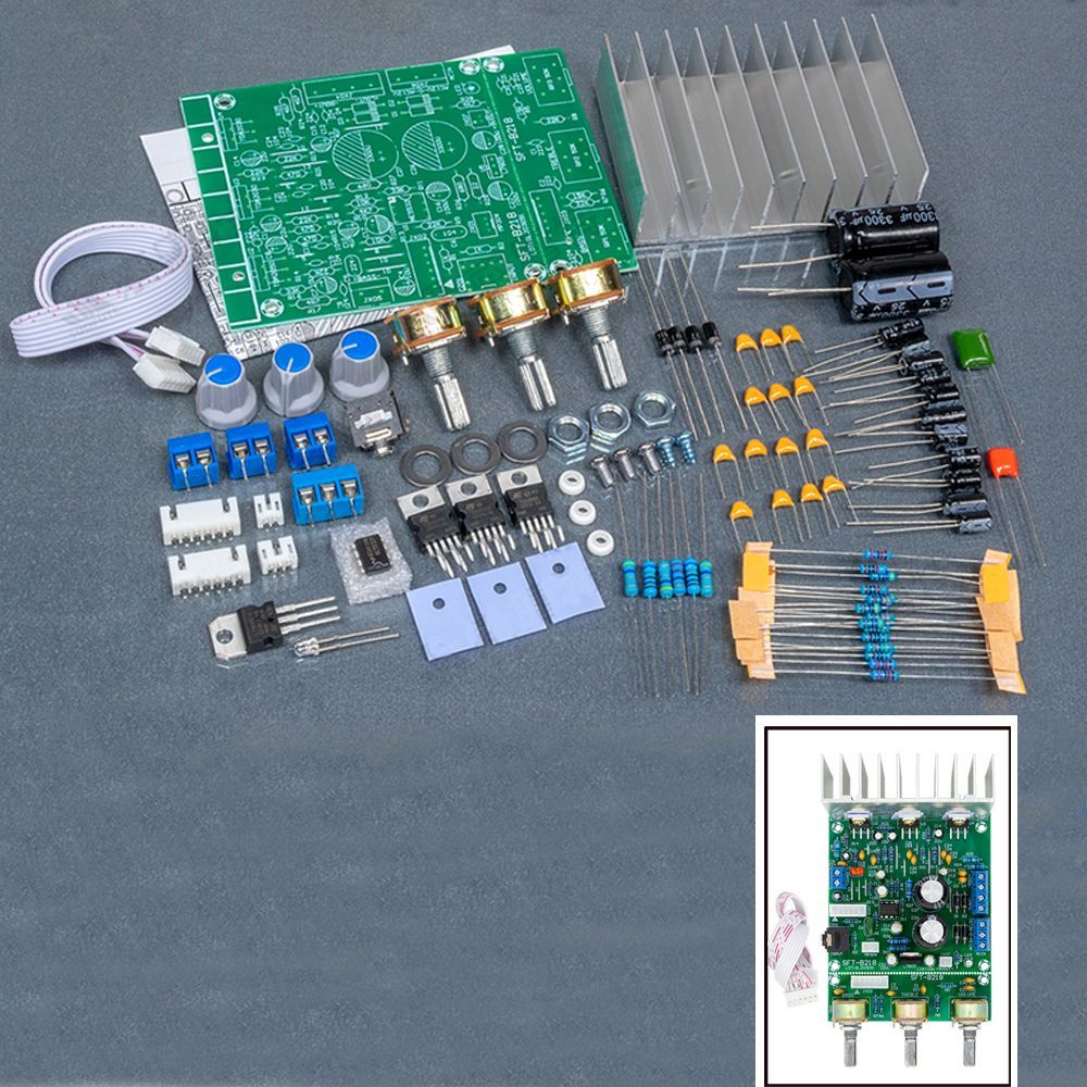 Конструктор усилителя. Набор для сборки электроники.
