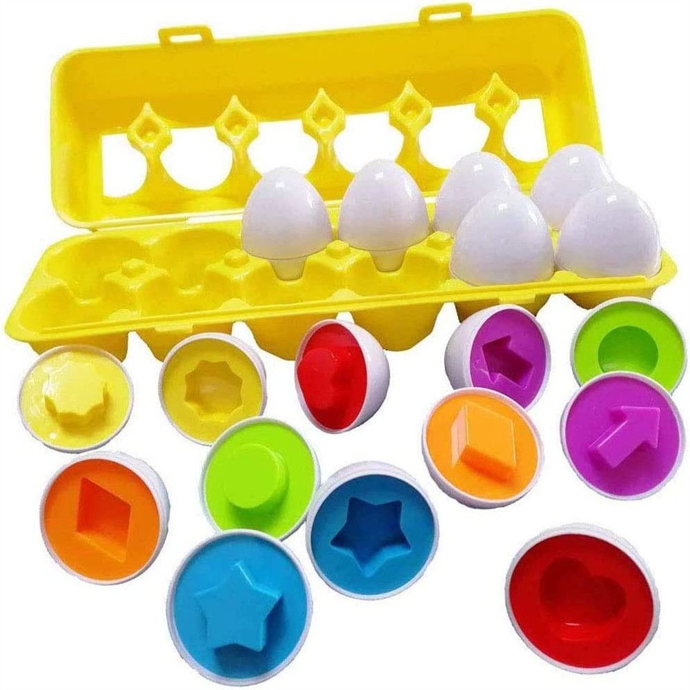 Matching eggs. Matching eggs