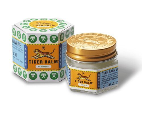 Tiger Balm Белый тигровый бальзам при заболеваниях суставов, простудах и головной боли, 21мл