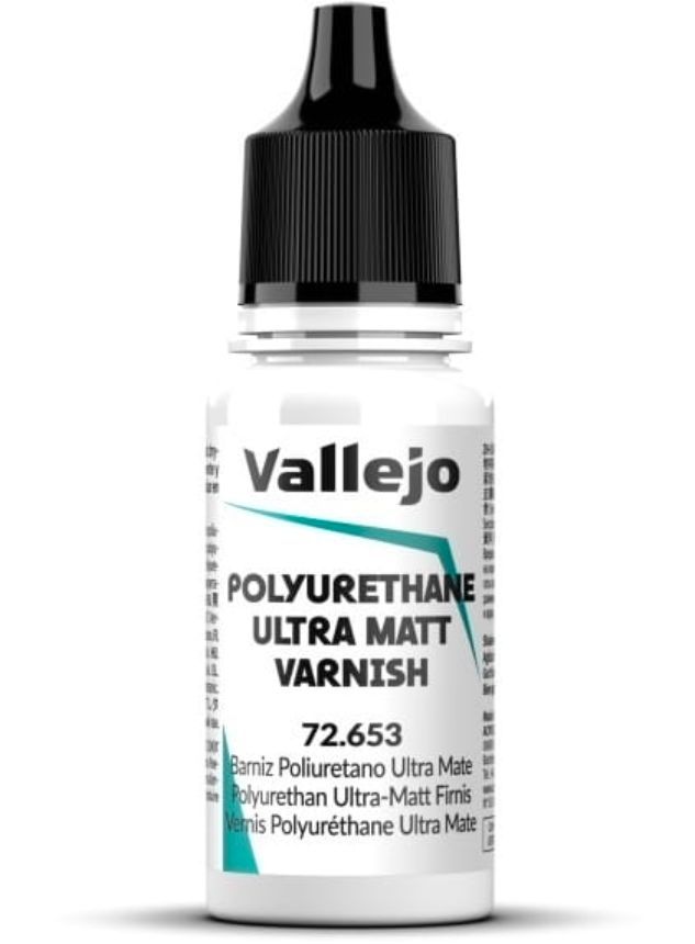 72653 Vallejo Game Color Polyurethane Ultra Matt Varnish Ультраматовый полиуретановый лак