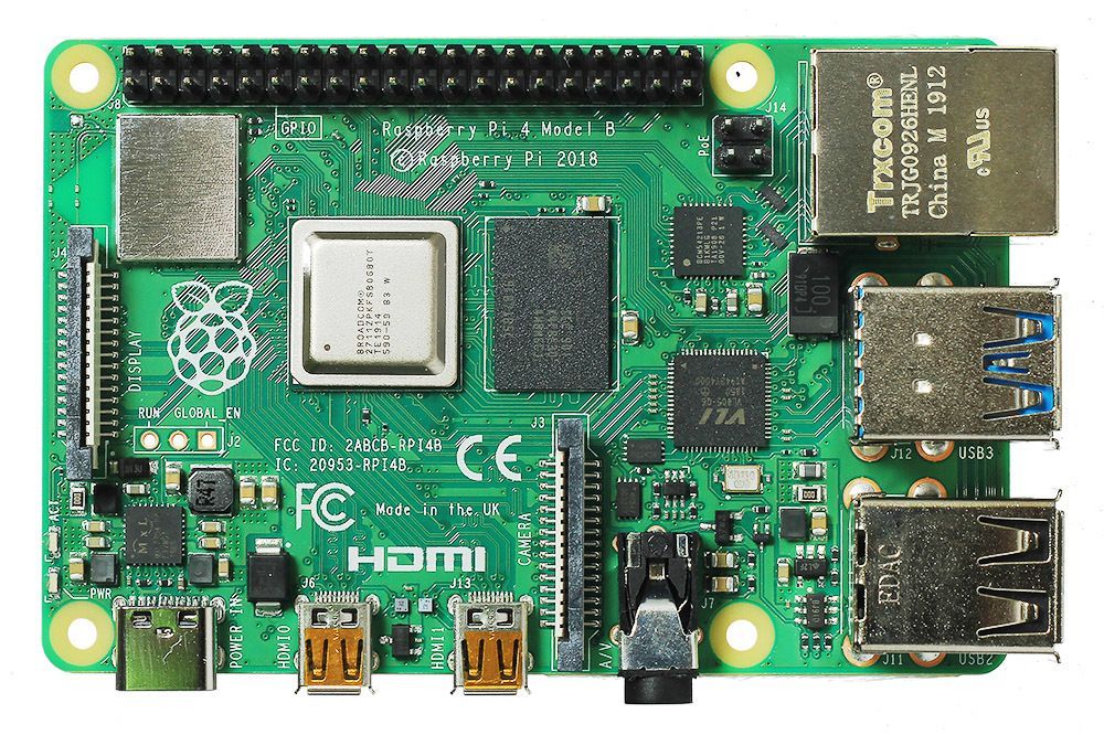 Мини ПК Raspberry Pi 4 Model B Retail, 8GB RAM