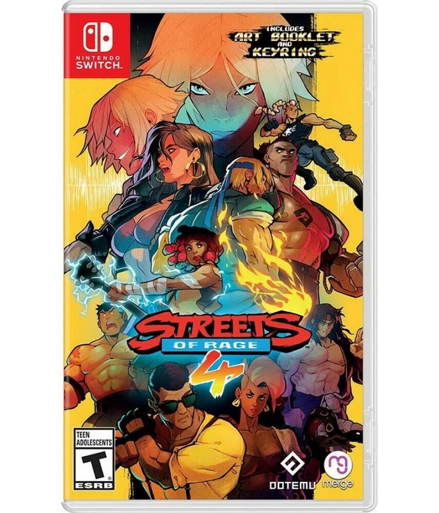 Игра Streets of Rage 4 (Nintendo Switch, Русские субтитры) купить по низкой  цене с доставкой в интернет-магазине OZON (1057611102)