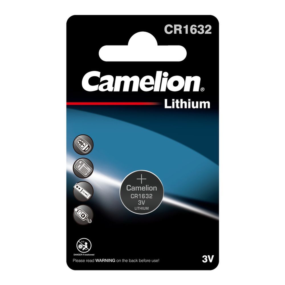 БатарейкаCamelionCR1632Lithium1шт