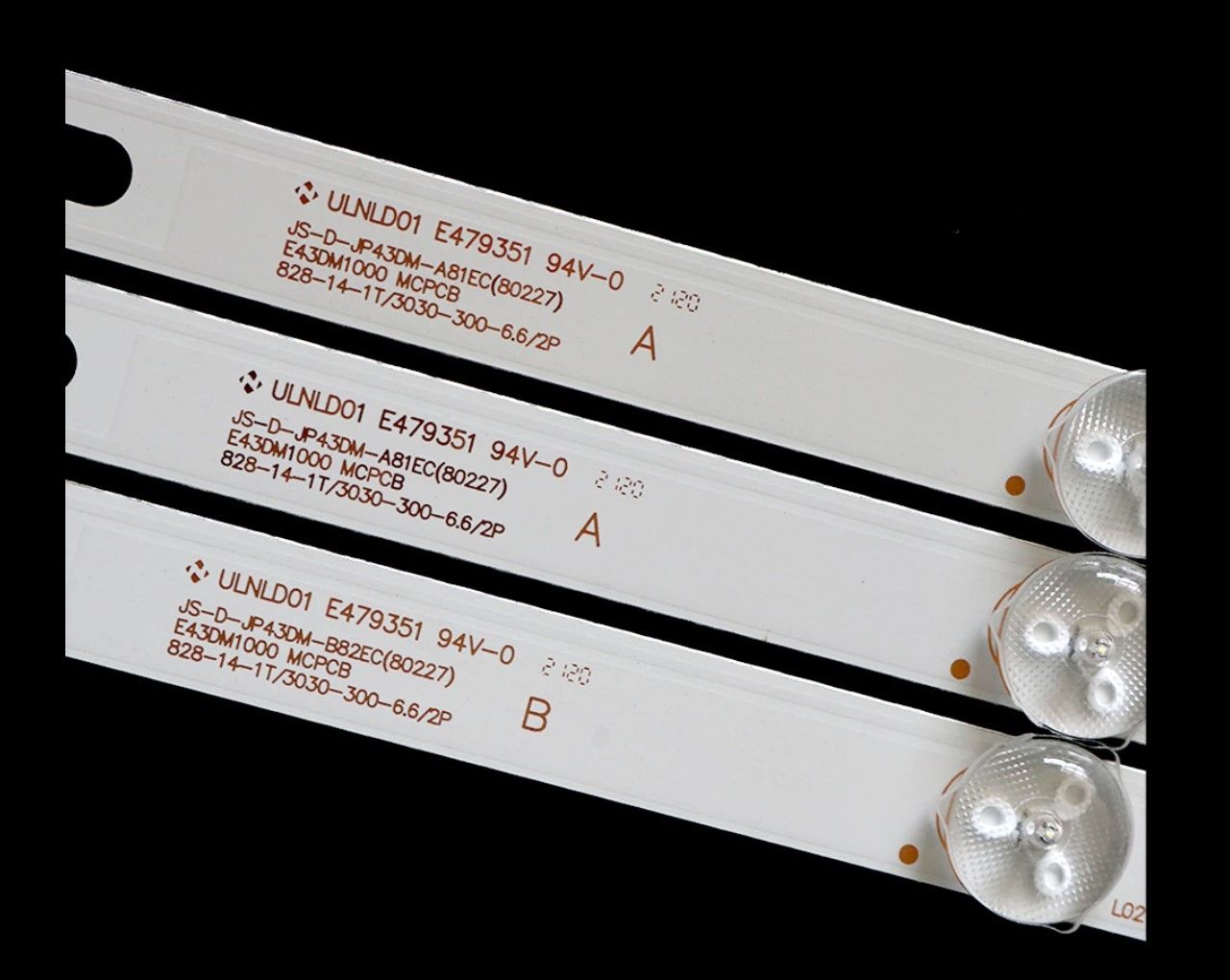 Подсветка JS-D-JP43DM-A81EC, JS D JP43DM A82EC для тв BBK 43LEM-1043/FTS2C 43LEX-5058, STARWIND SW-LED43BA201 SW-LED43UB404