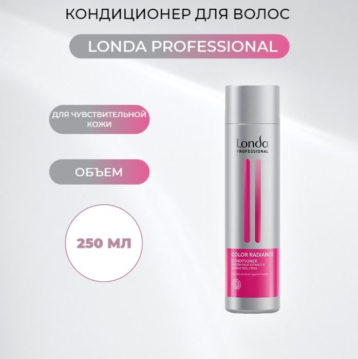 Кондиционер для окрашенных волос Londa Professional Color Radiance 250 мл