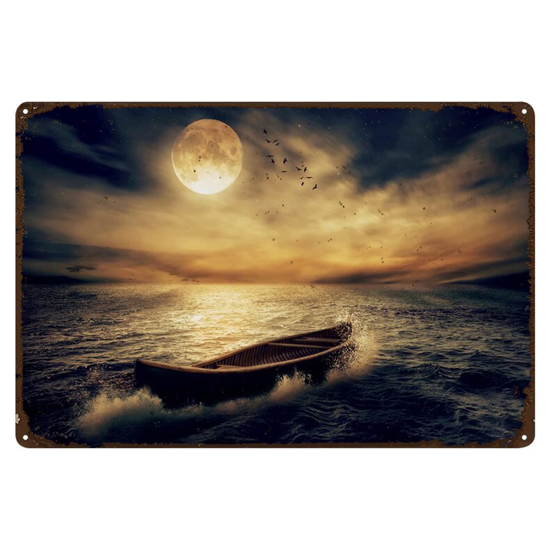 In the middle of the ocean. In the middle of the ocean