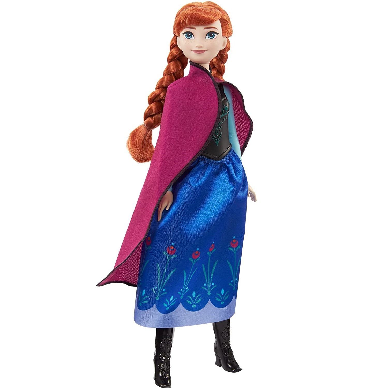 Кукла Холодное сердце Дисней, кукла для девочки Анна Disney Frozen, игрушка  Mattel HLW49 - купить с доставкой по выгодным ценам в интернет-магазине  OZON (1196493491)