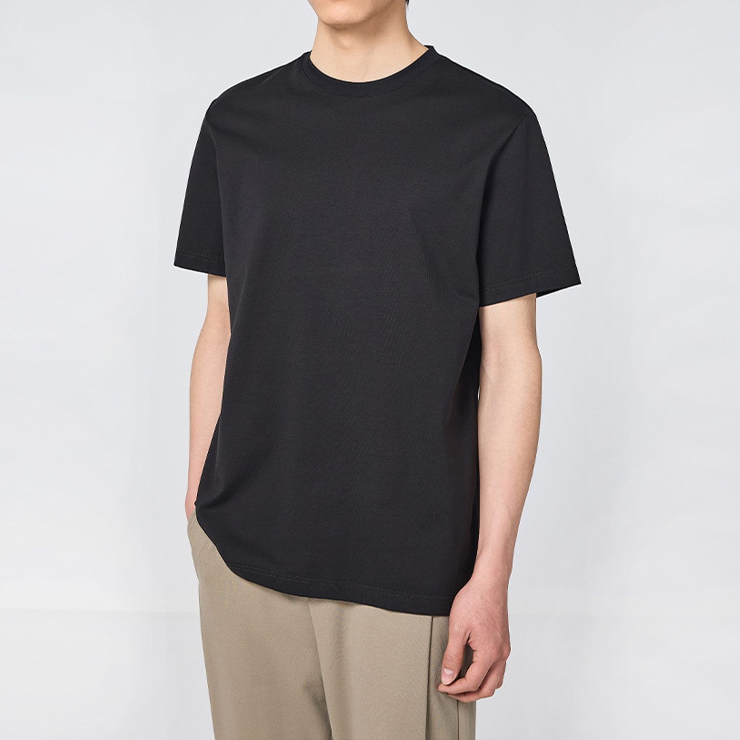 Футболки свободного кроя мужские. Black t Shirt Oversize.