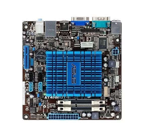 МатеринскаяплатаASUSAT4NM10T-I(AT4NM10T-I)-FCBGA559,IntelAtomD425,2xDDR3-800МГц,аудио5.1,Mini-ITX