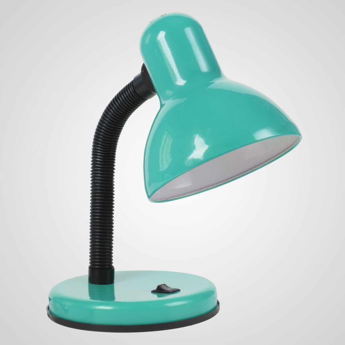 Teal desk online lamp