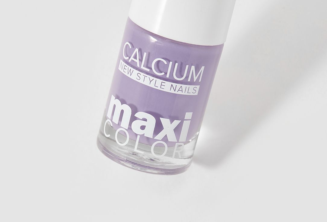 лак для ногтей maxi color calcium