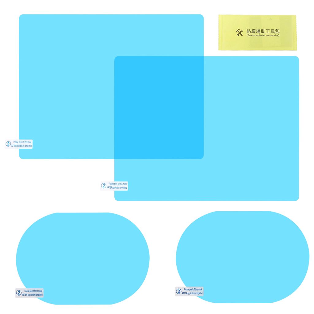 Специальные инструменты для мотоциклов,4 части пленки для автомобильного зеркала заднего вида, 85*145 мм/160 *200 мм