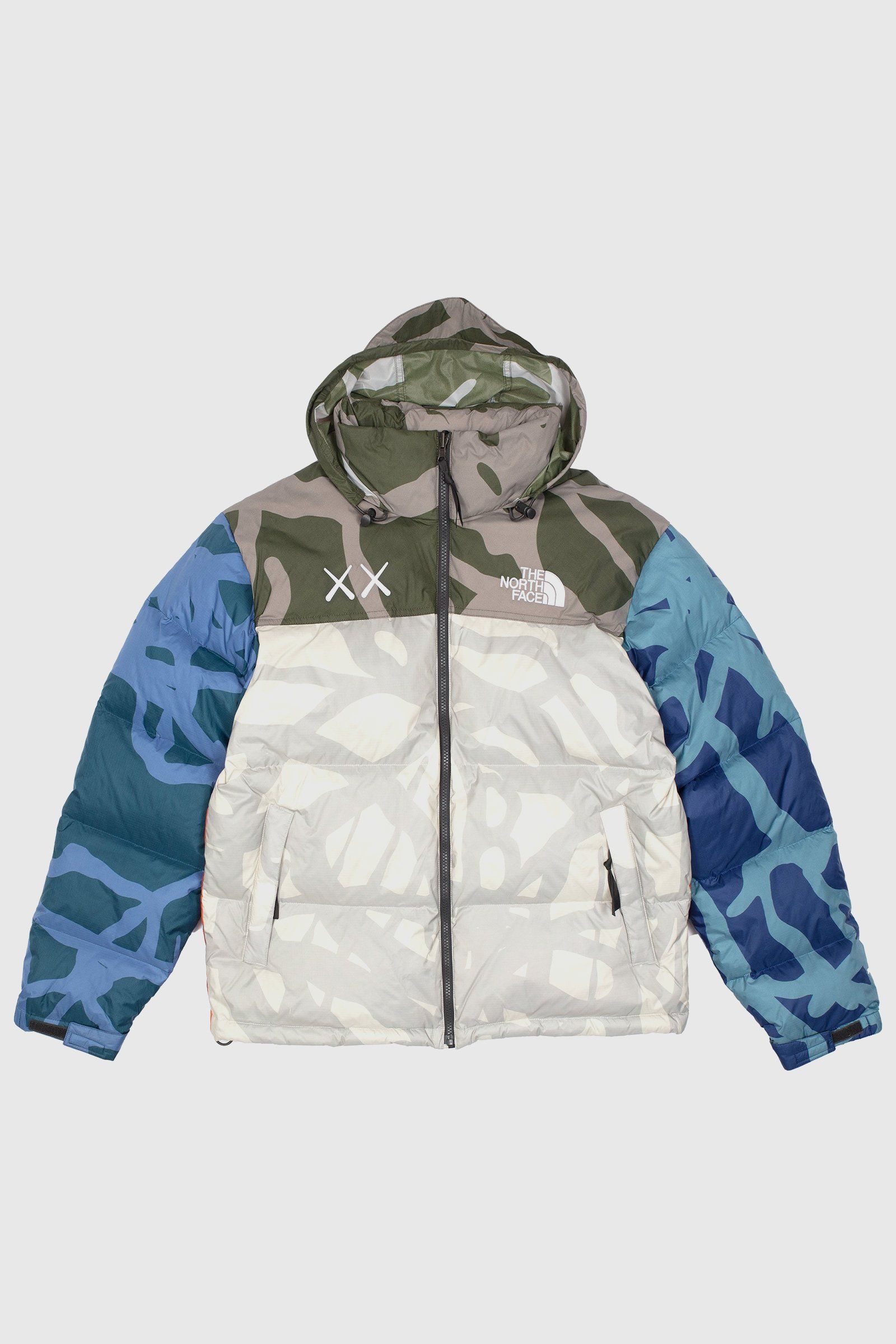 North face deals white camo