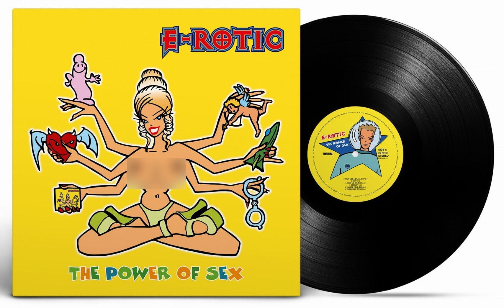 Винил E-Rotic. The Power Of Sex (LP, Limited Edition) - купить с доставкой  по выгодным ценам в интернет-магазине OZON (1148617539)