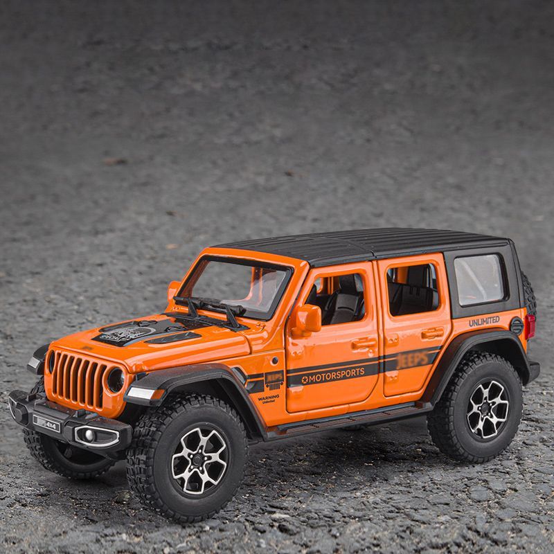 Jeep Wrangler Orange