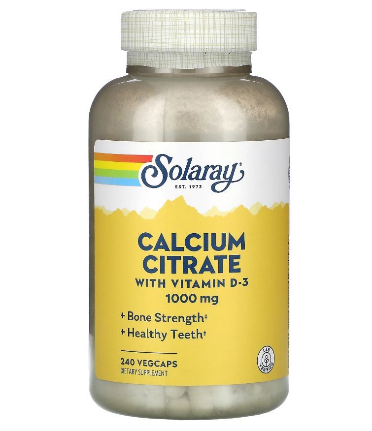 Calcium citrate with vitamin d3 инструкция. Витамин с детский Solaray. Solaray Calcium Citrate 1000. Solaray Calcium Citrate 1000 240 капсулы. Solaray Inositol 100 RFGC.
