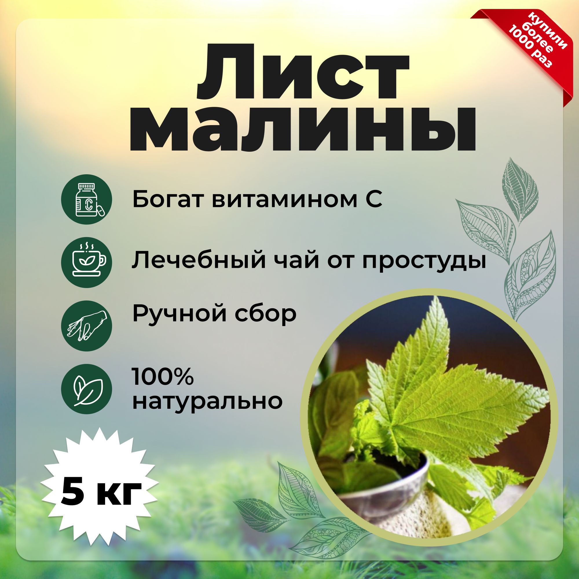 Сушеные Листья Малины Купить В Туле