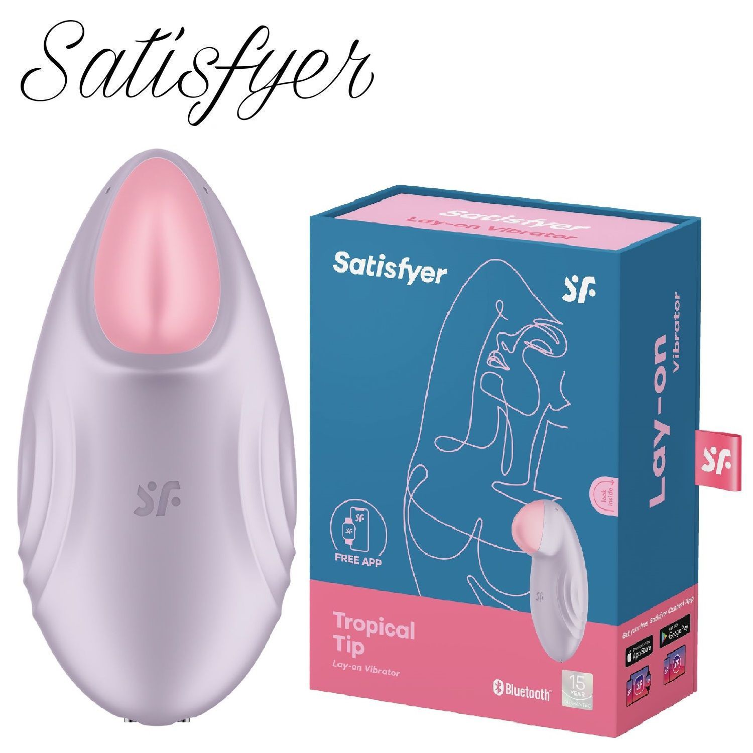 Satisfyer Клиторальный стимулятор Tropical Tip, фиолетовый - купить с  доставкой по выгодным ценам в интернет-магазине OZON (1140660506)