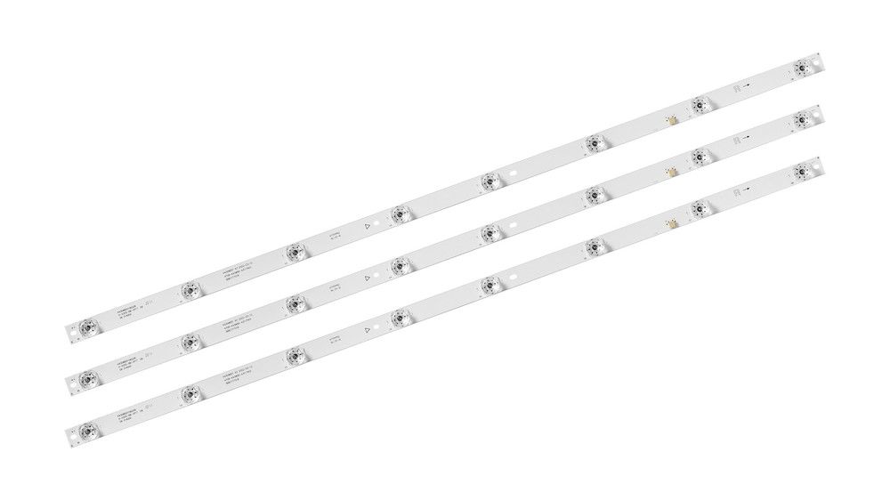 Подсветка4708-K43WDD-A3117N01длятелевизораPanasonicTX-43GR300,Philips43PFS5034/60/43"3V8led2pin(комплект3шт)770mm