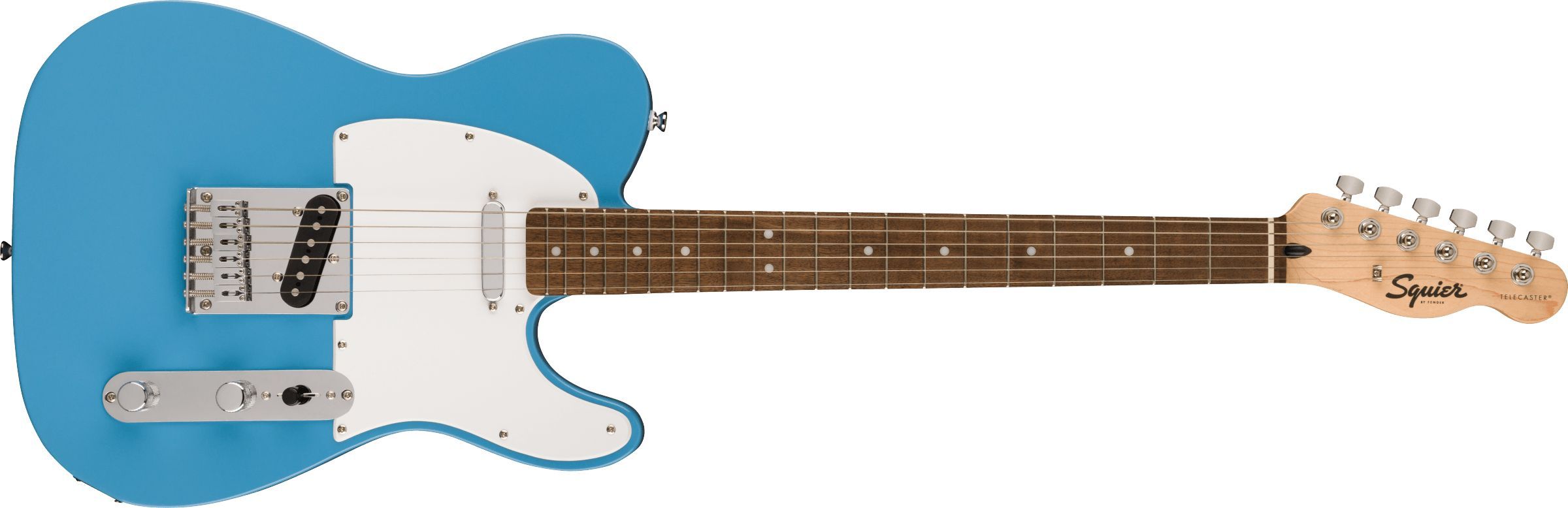 Squier by Fender Электрогитара Sonic Telecaster, California Blue 6-струнная, корпус Тополь 4/4