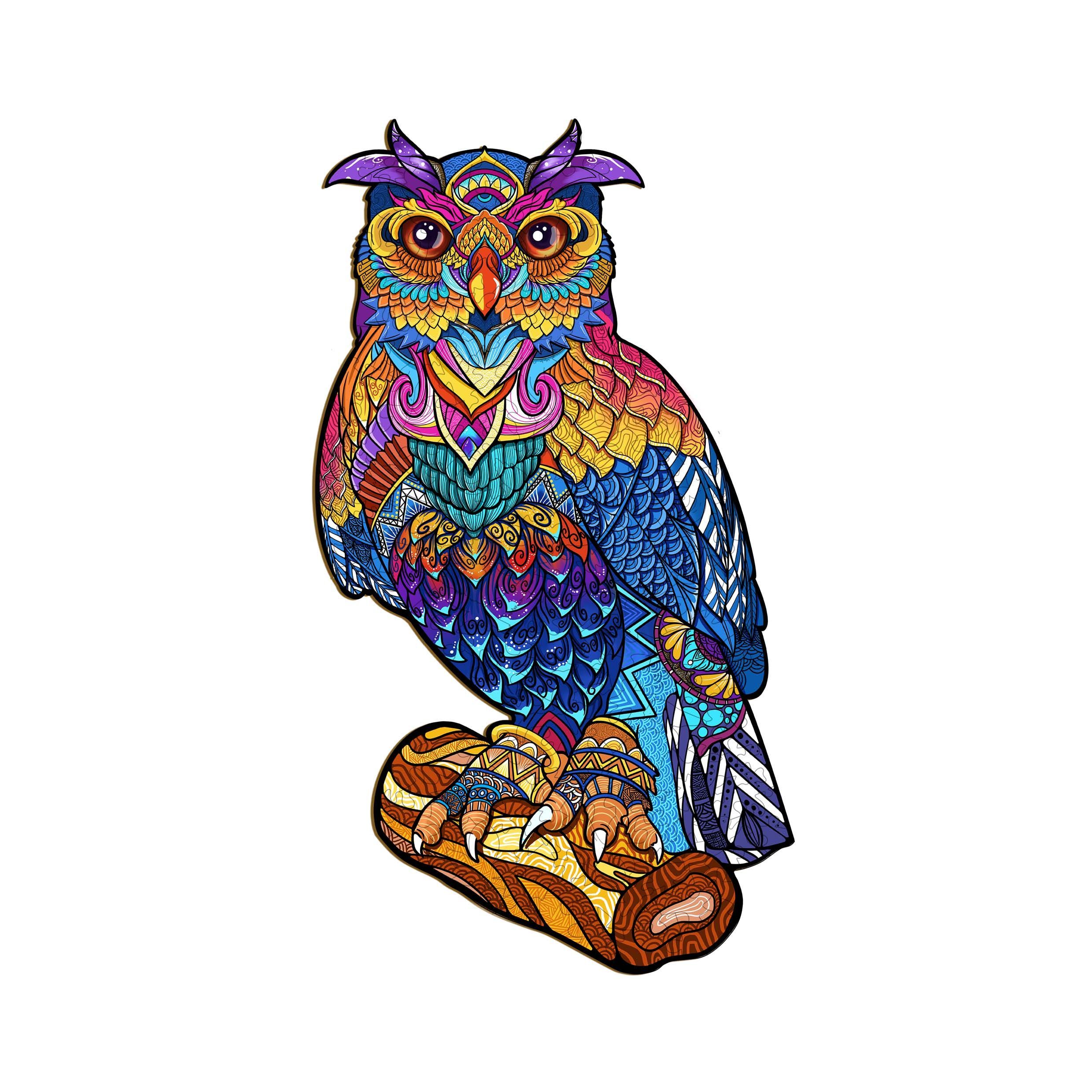 Forest Owl Wood Puzzle