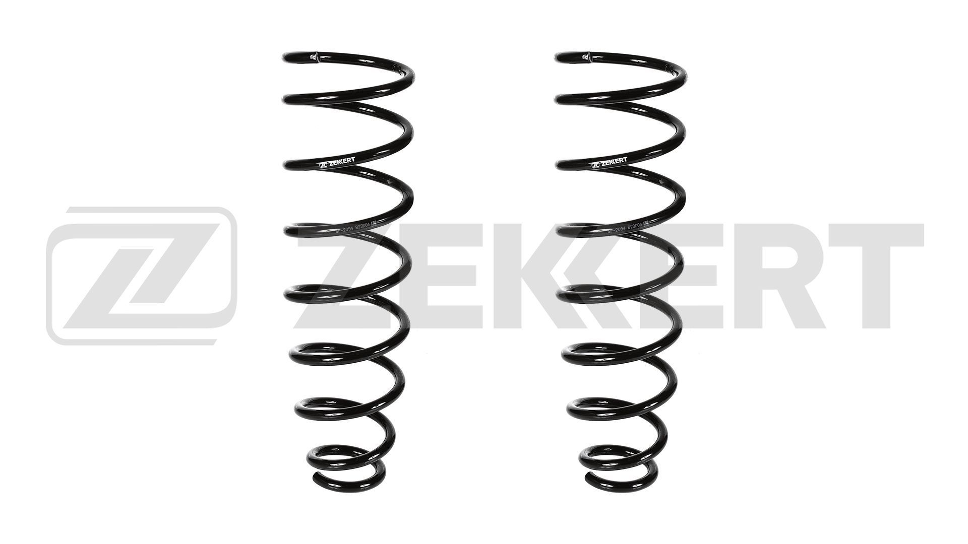 Пружина подвески задняя (комплект 2шт.) для Mitsubishi Galant 1997-2004 Zekkert