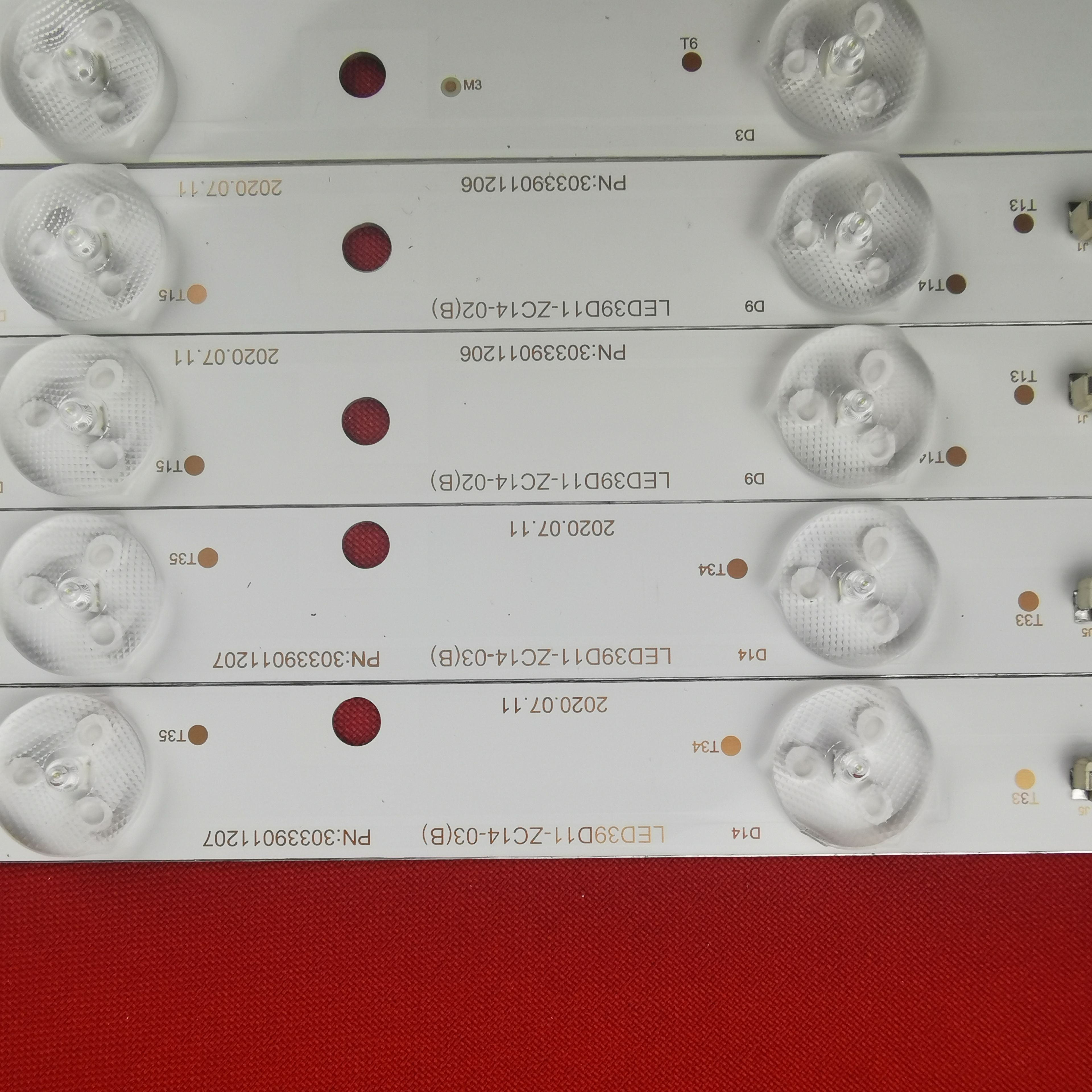 Подсветка LED39D11-ZC14-01/02/03 для тв JVC LT-39M440 39M640, Haier LE39M600F, Mystery MTV-4018LT2 4022LT2 4028LT2 4028LTA2 4029LTA2