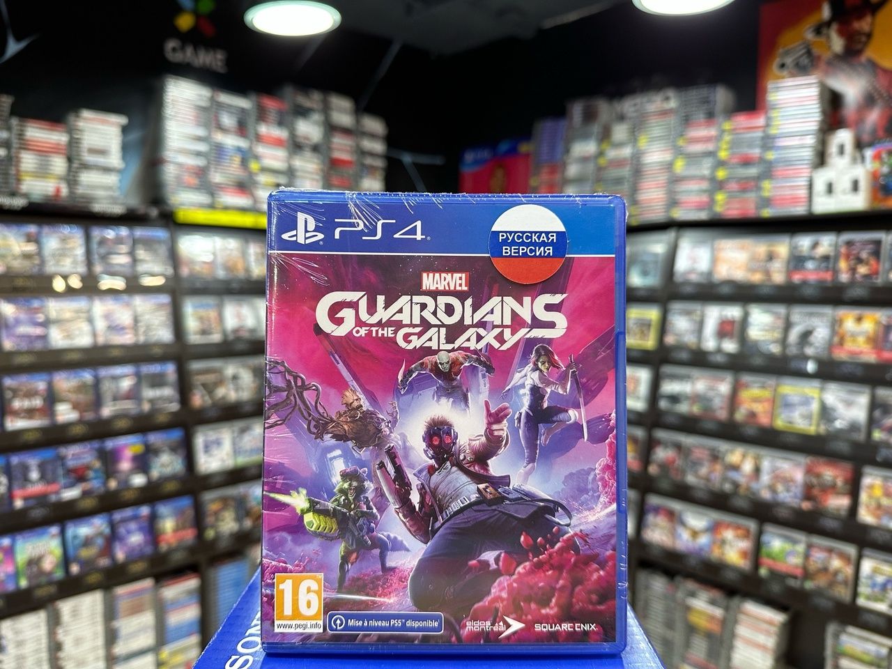 Игра Marvel Стражи Галактики (Guardians of the Galaxy) PS4 (Box)