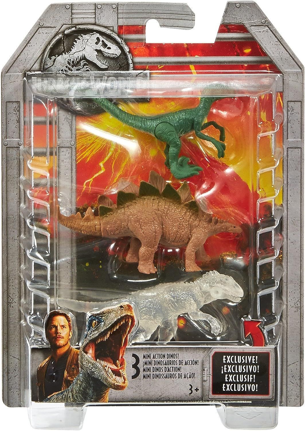 Mini action sale dinos jurassic world