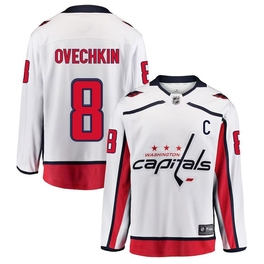 Хоккейные джерси Washington Capitals #08 Alexander Ovechkin NHL Jersey