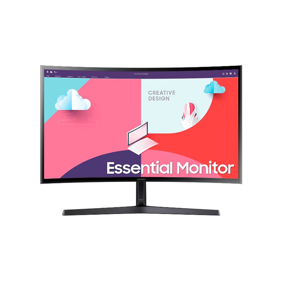 Samsung24"МониторEssentialMonitorLS24C366EAIXCI,черный