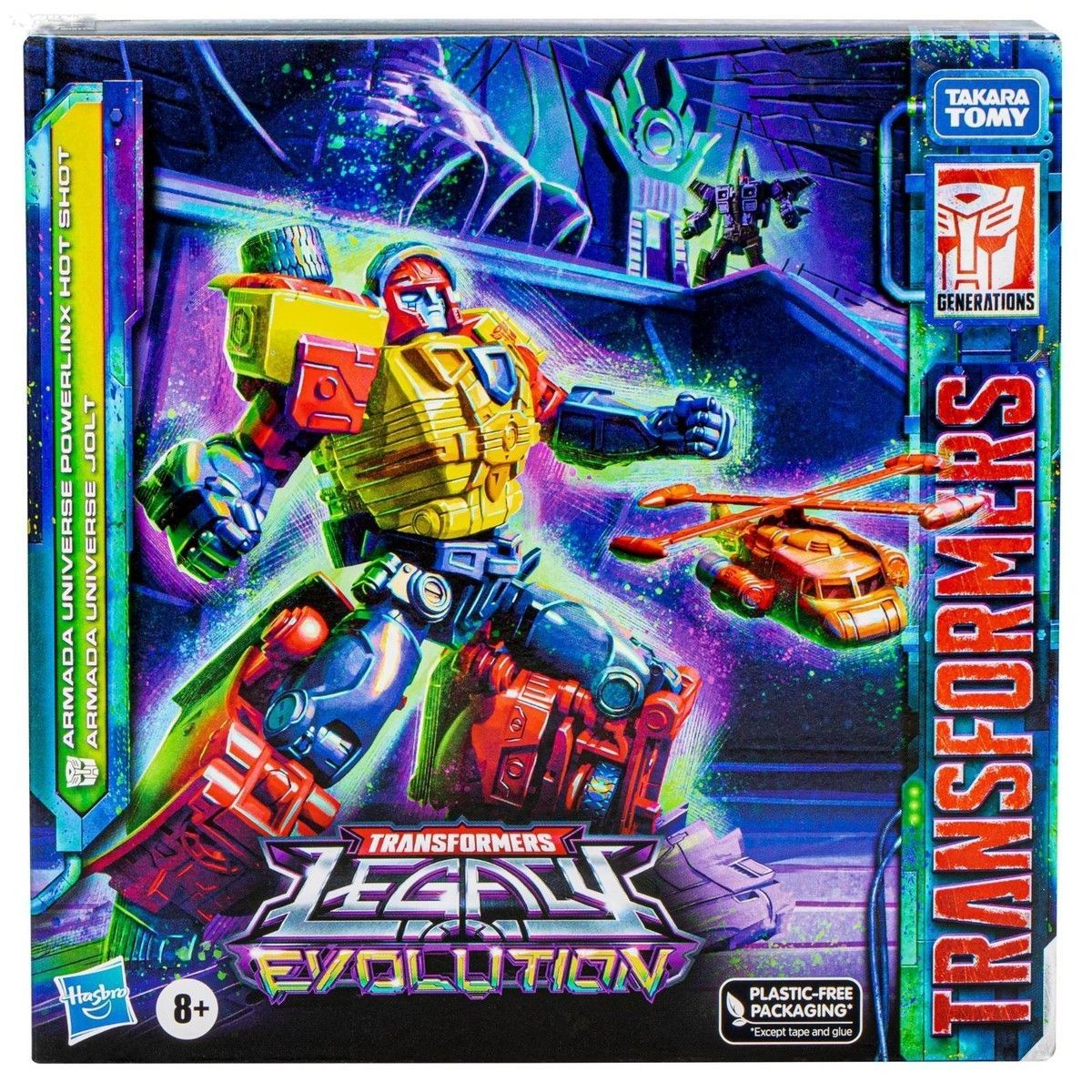 Игрушка Hasbro Трансформеры Legacy Evolution Вселенная Армады Powerlinx Hot  Shot и Толчок вселенной Армады F7828 - купить с доставкой по выгодным ценам  в интернет-магазине OZON (1264899115)