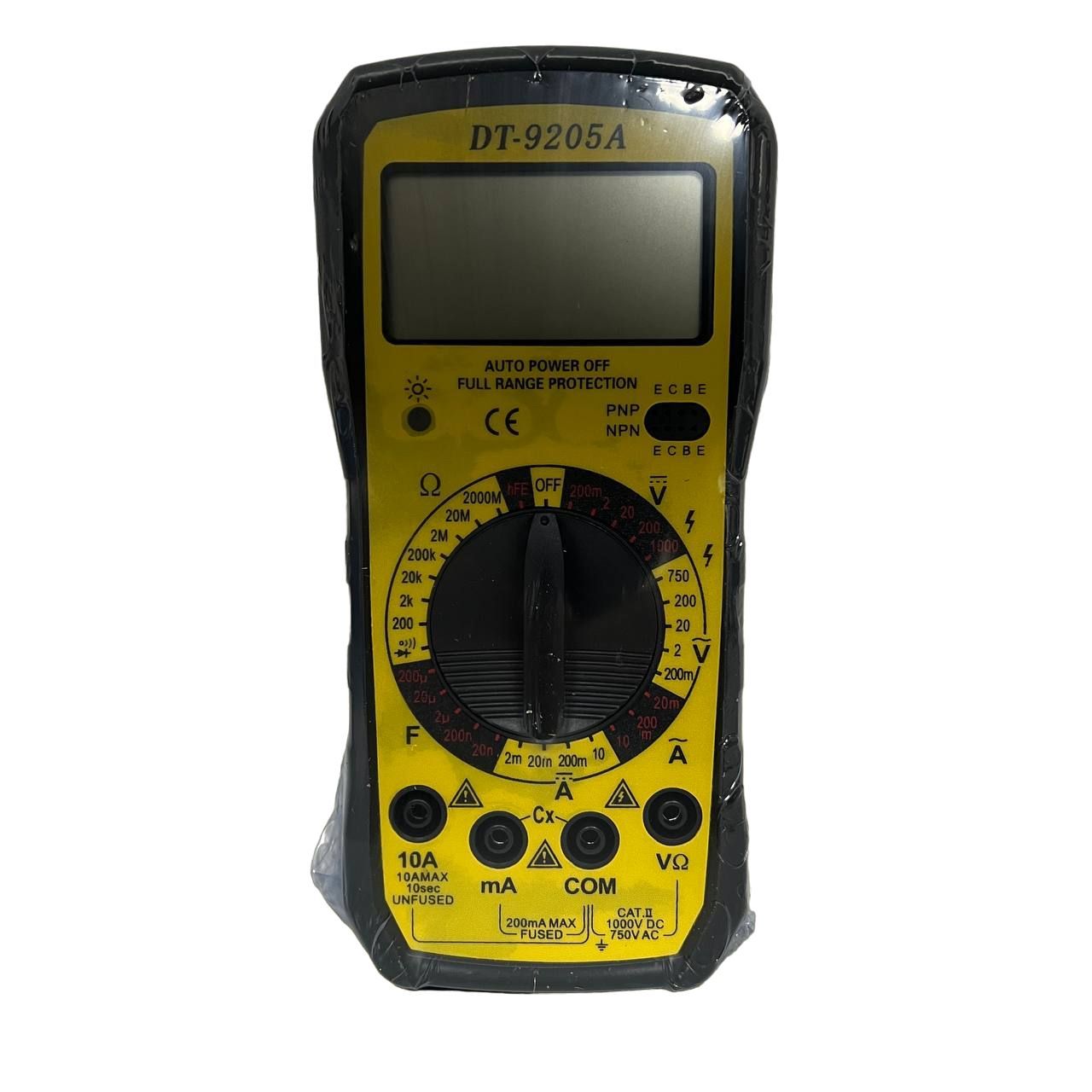 Мультиметр(тестер)сцифровымдисплеемDT-9205А,инструментдляремонтапроводки