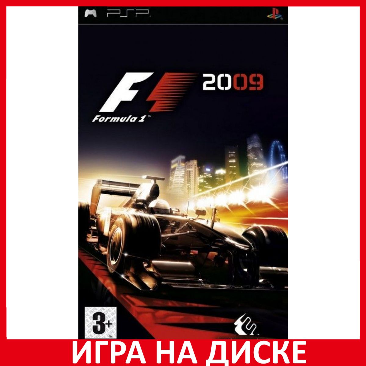 Игра Formula One F1 2009 (PlayStation Portable (PSP), Английская версия)