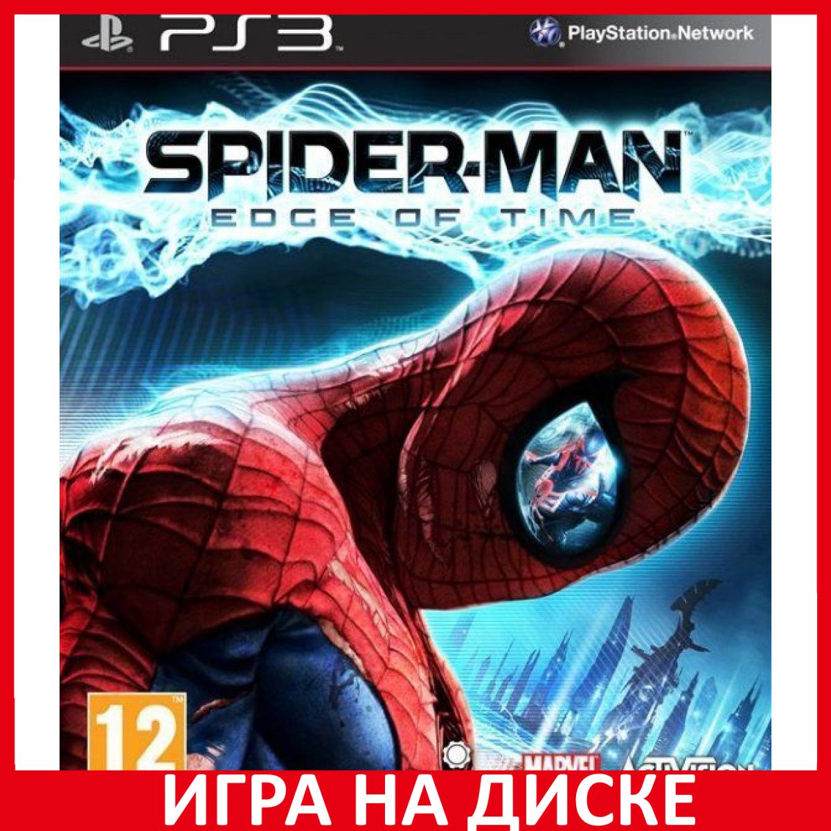 Игра Spider-Man Человек-Паук Edge o_PlayStation 3_Blu-ray (PlayStation 3,  Английская версия)