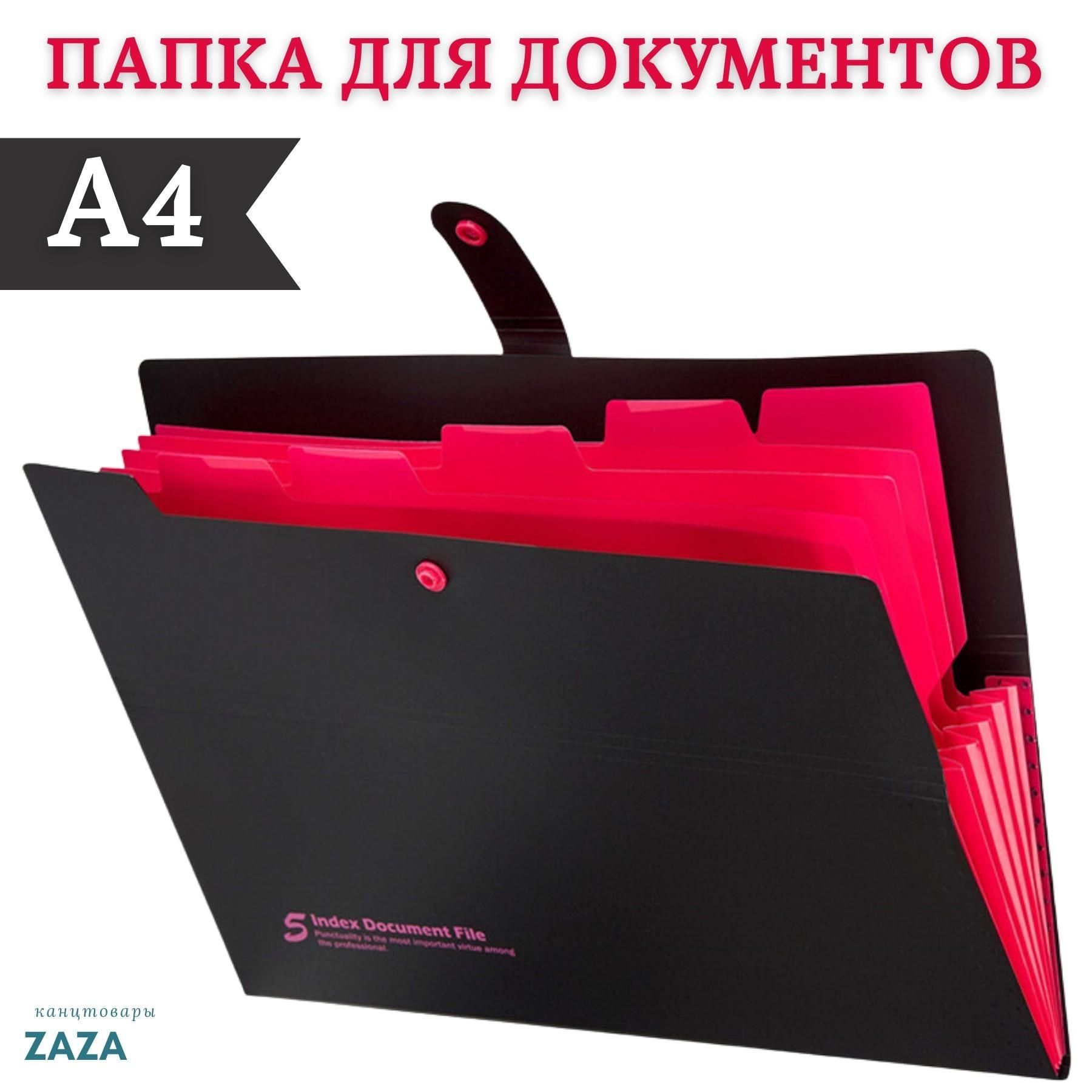 Папка-органайзер A4 (21 × 29.7 см), 1 шт. купить на OZON по низкой цене (1226778162)