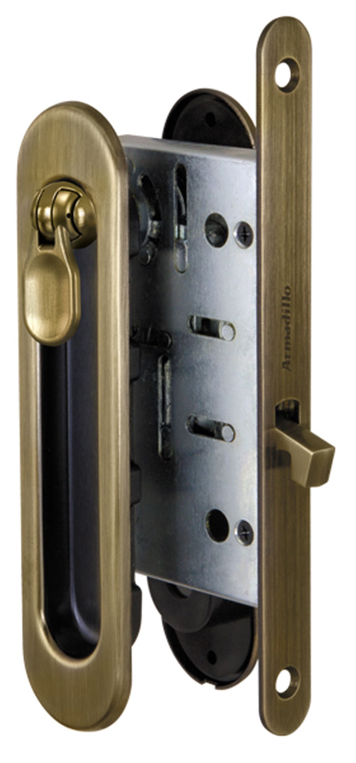 Набор для раздвижных дверей Armadillo sh011-BK wab-11 матовая бронза