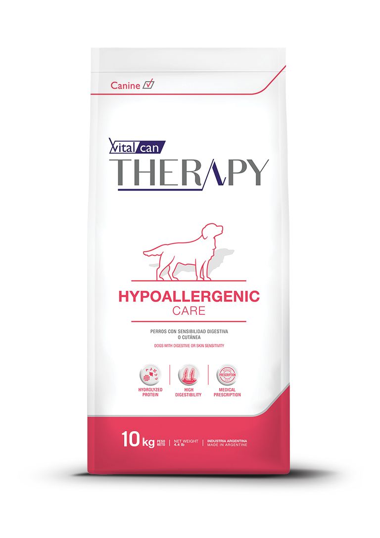 СухойкормVitalcanTherapyCanineHypoallergenicCareдлясобаквсехвозрастовприаллергии,10кг