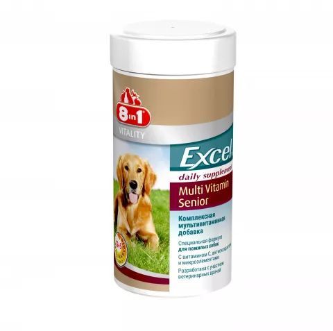 8IN1 EXCEL MultiVitamin Senior ДЛЯ ПОЖИЛЫХ СОБАК 70 шт