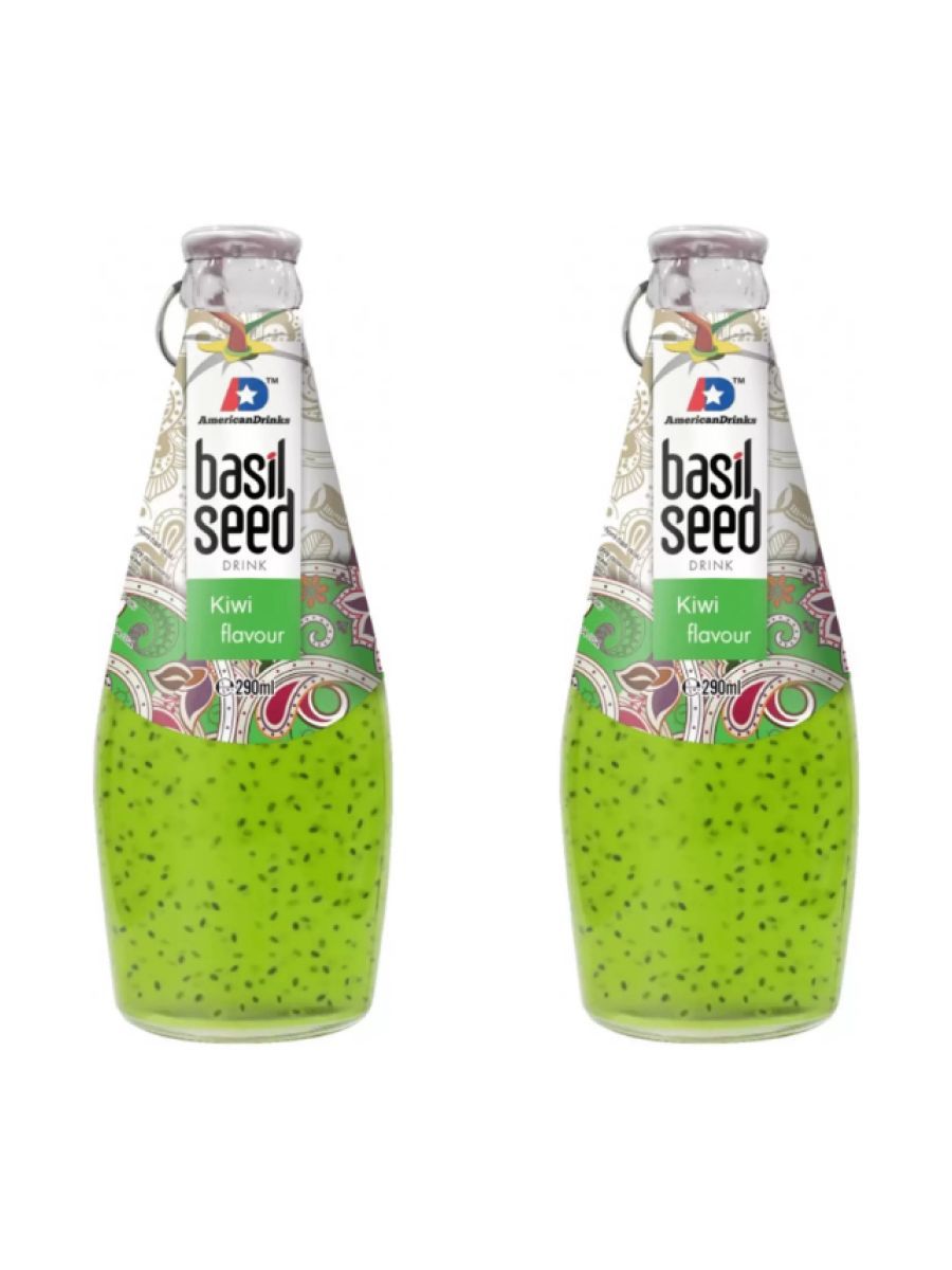 American Drinks Basil Seed Kiwi