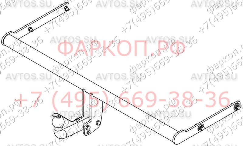 Купить Фаркоп Фольксваген Поло Седан 1.6