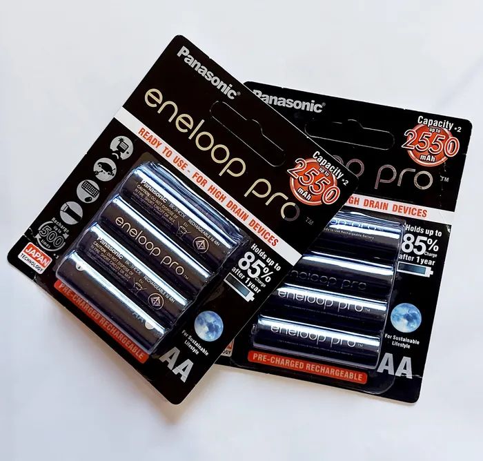 Eneloop pro aaa. Eneloop pro aa.