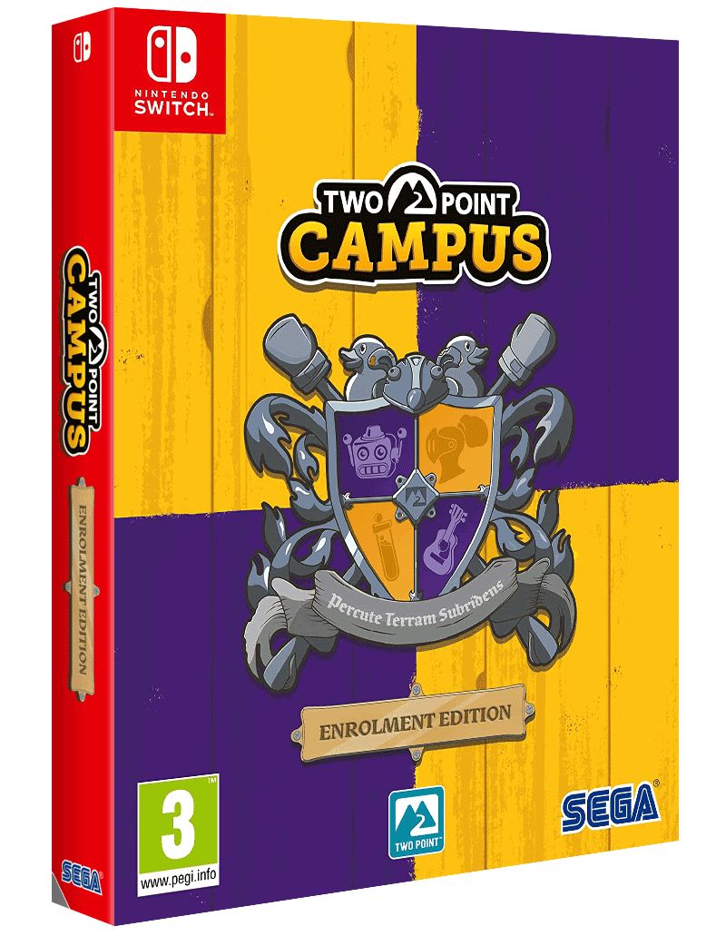 Игры на 2 switch. Two point Campus. Two point Campus (2022). Two point Campus купить Nintendo Switch. Two point Campus обложка.