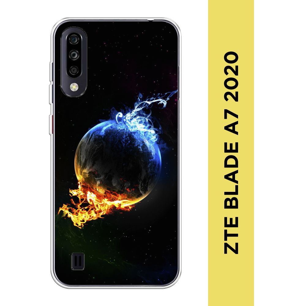 Силиконовый чехол на ZTE Blade A7 2020 / ЗТЕ Блэйд A7 2020 