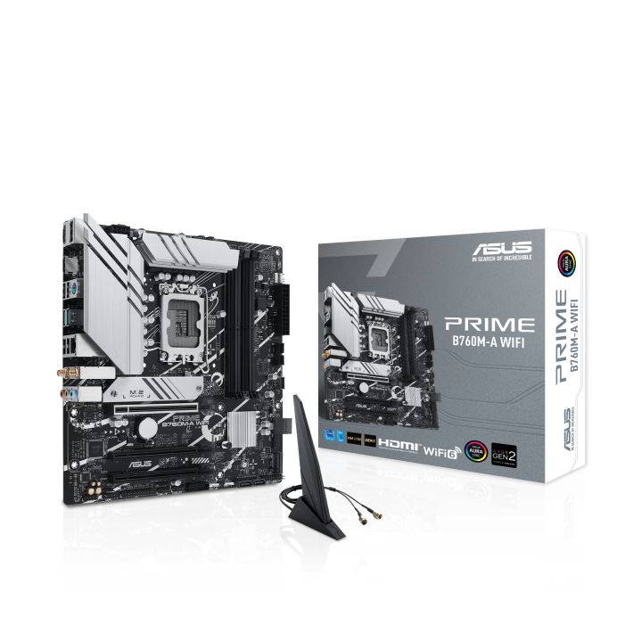 ASUS Материнская плата PRIME B760M-A WIFI DDR5