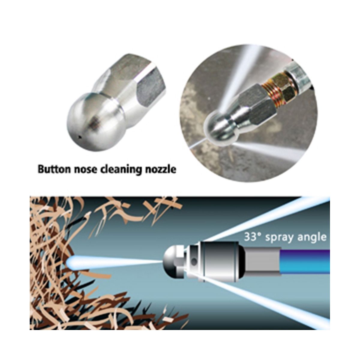 форсунка для канализации. 9. насадка для промывки труб 4 мм. форсунка для прочистки канализационных труб на керхер. роторное сопло для прочистки труб, 050 артикул: 6.