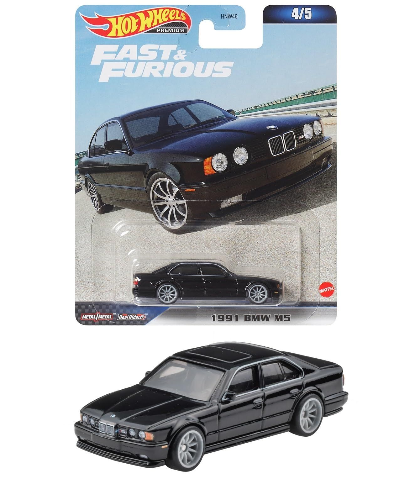 Машинка коллекционная Mattel Hot Wheels Fast & Furious 1991 BMW M5 - купить  с доставкой по выгодным ценам в интернет-магазине OZON (1274847309)