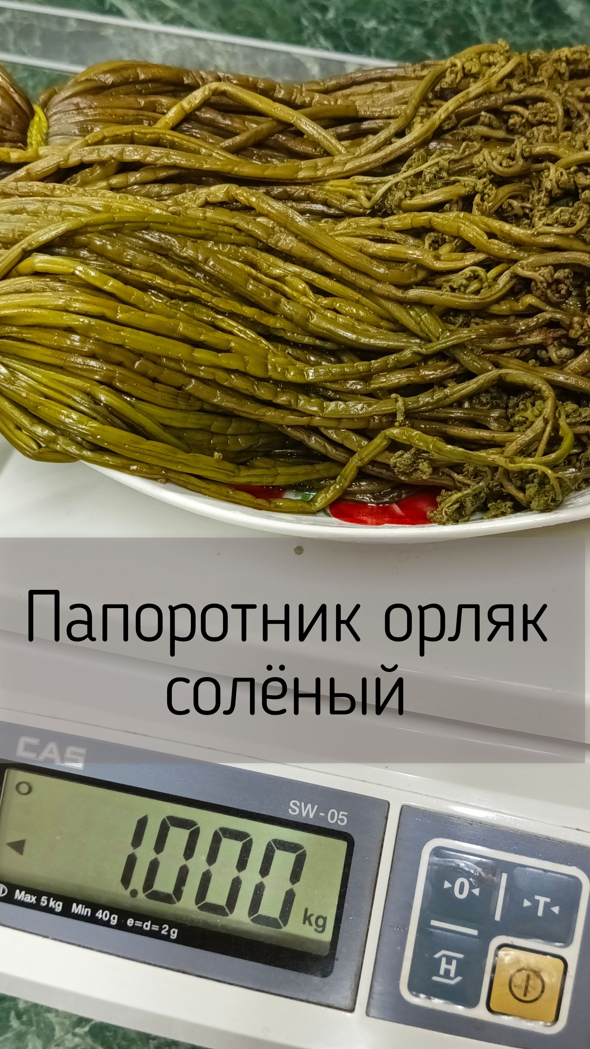 Папоротник Орляк, соленый. 1кг. пл.пак - купить с доставкой по выгодным  ценам в интернет-магазине OZON (1404317462)