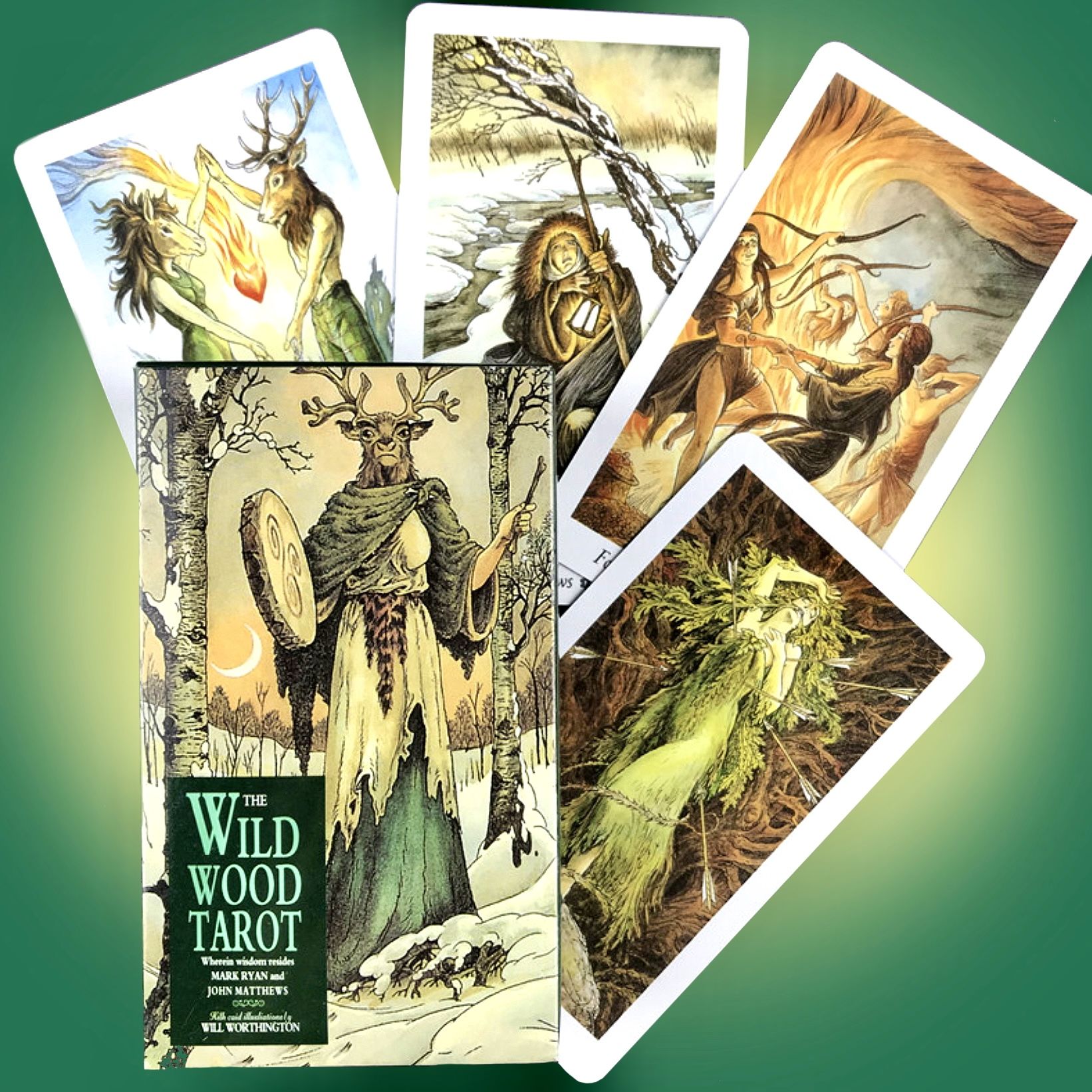 Карты Уэйта Таро Дикого леса Wild Wood Tarot - купить с доставкой по  выгодным ценам в интернет-магазине OZON (1188166509)