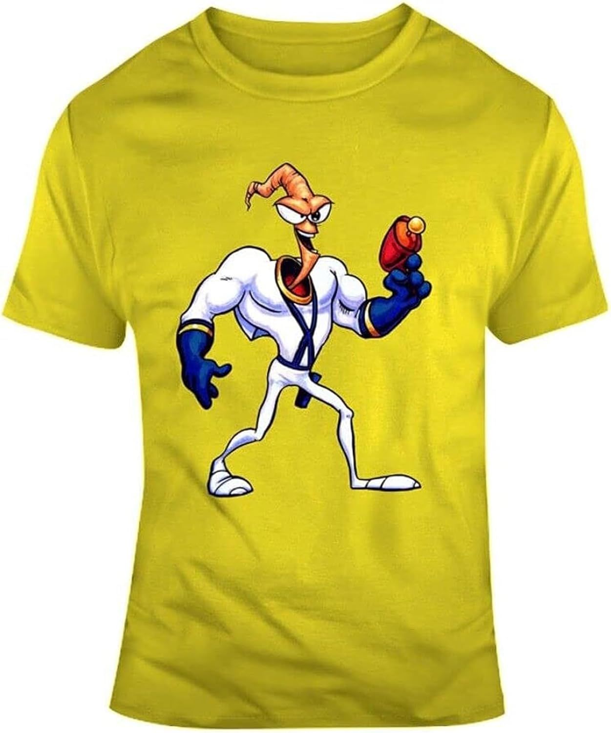 T jim. Earthworm Jim футболка. Футболка червяк Джим